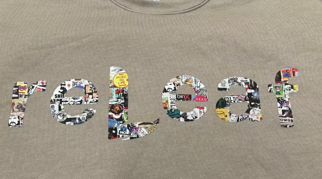 Photograph of product: Tan/Sand ReLeaf Crewneck