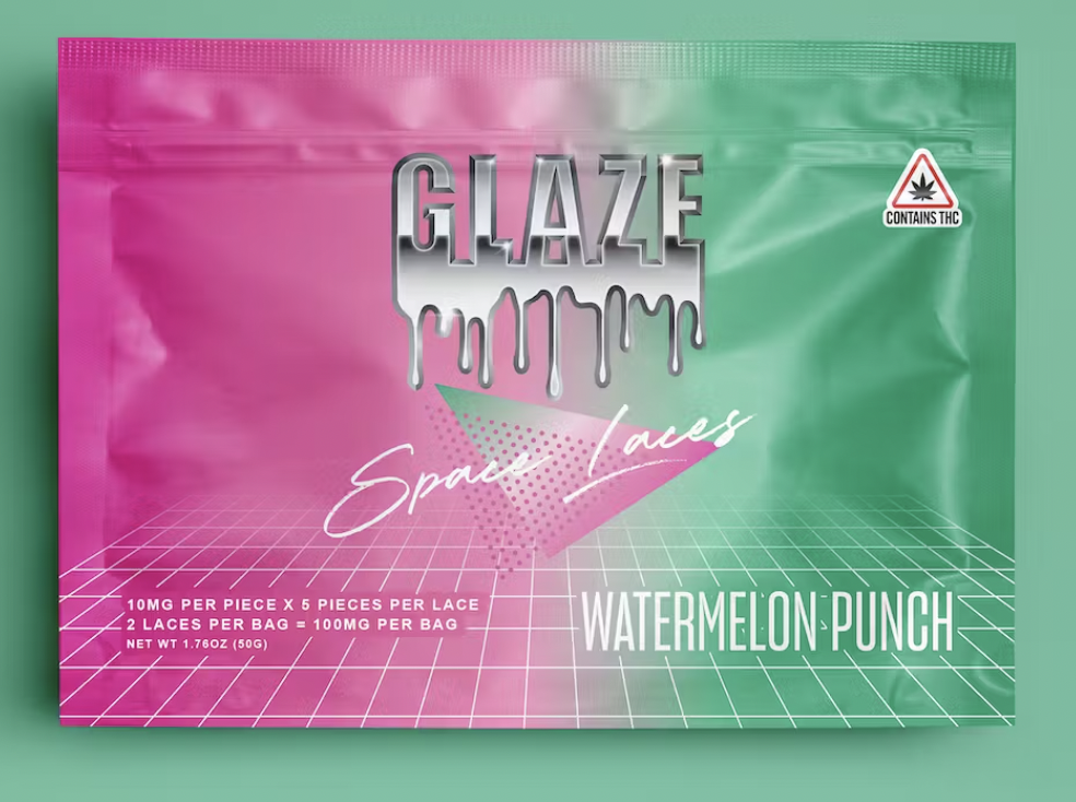 Photograph of product: 100mg Nerds Ropes | Watermelon Punch