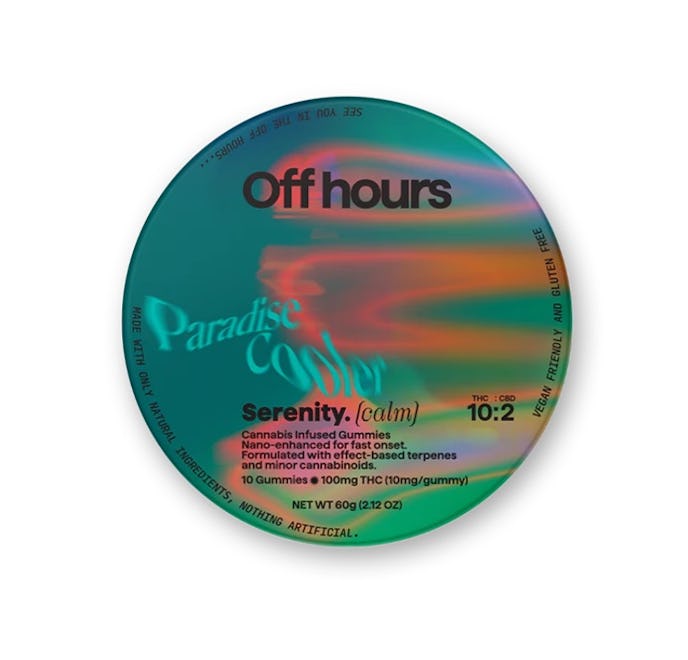 Photograph of Product: Off Hours | Paradise Cooler Serenity [Calm] | Gummies-100mg