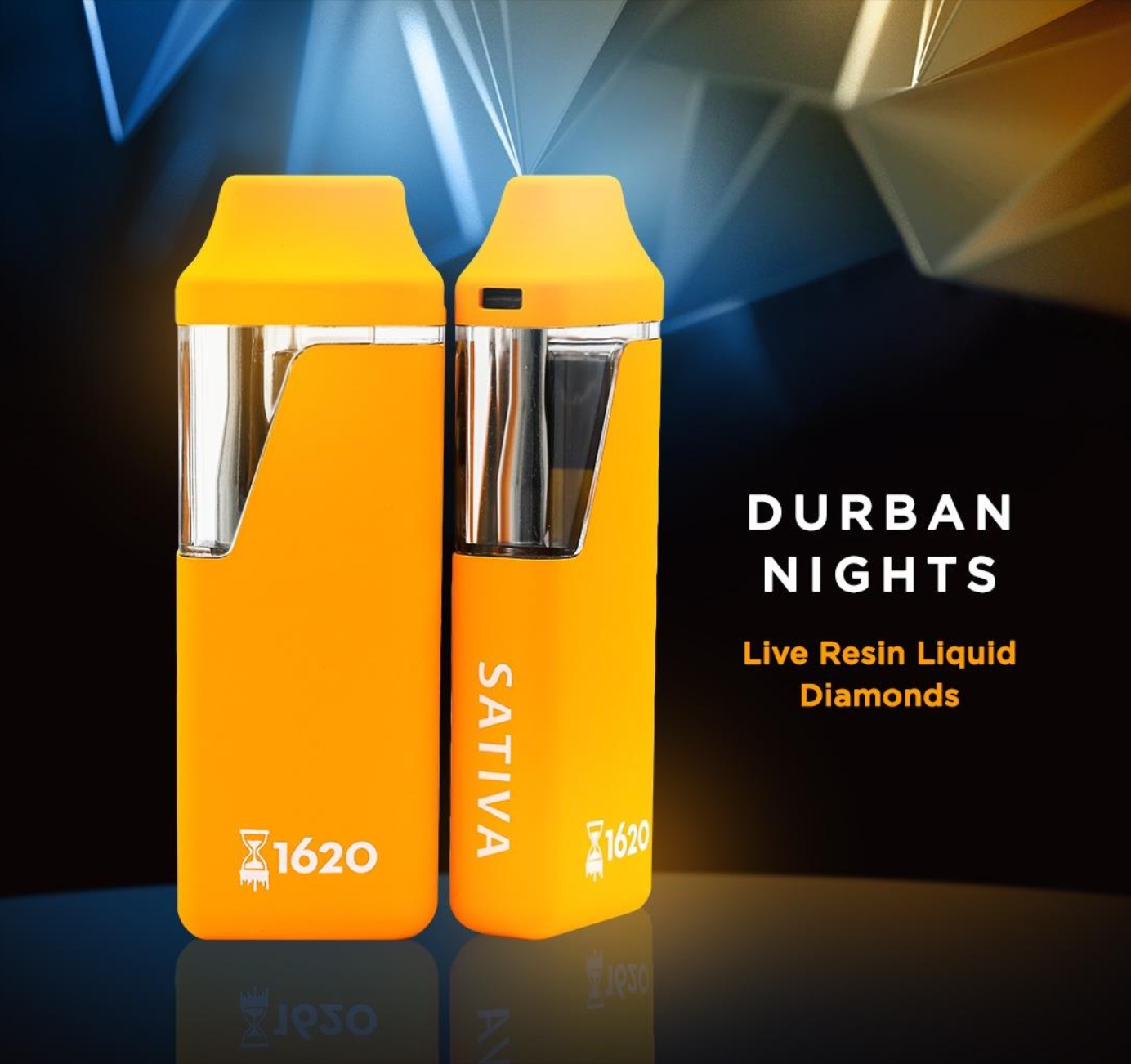 Photograph of product: Live Resin Rechargeable Pen | 1620 | Durban Nights [Liquid Diamonds]