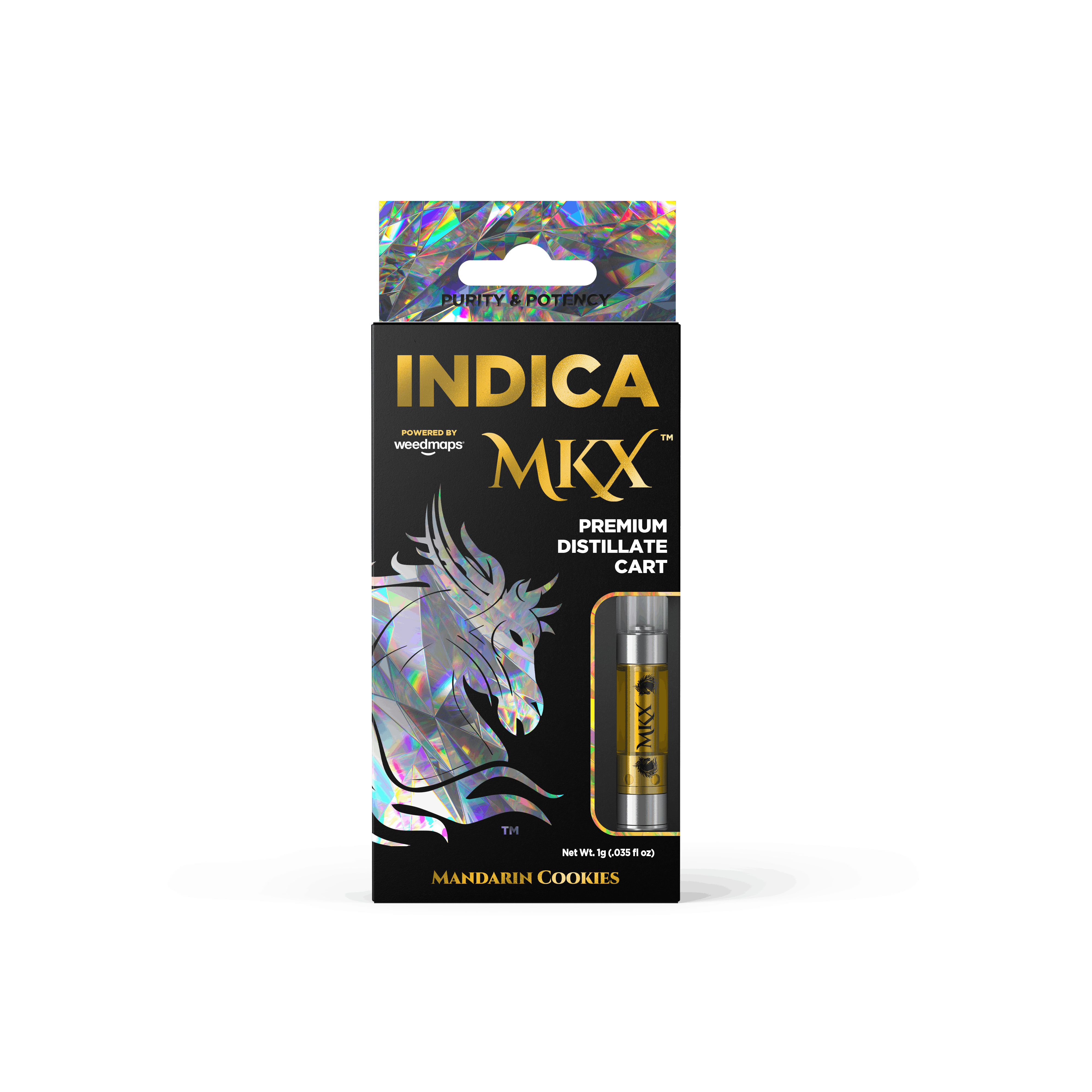 Photograph of product: MKX I Mandarin Cookies (I) 1g Vape