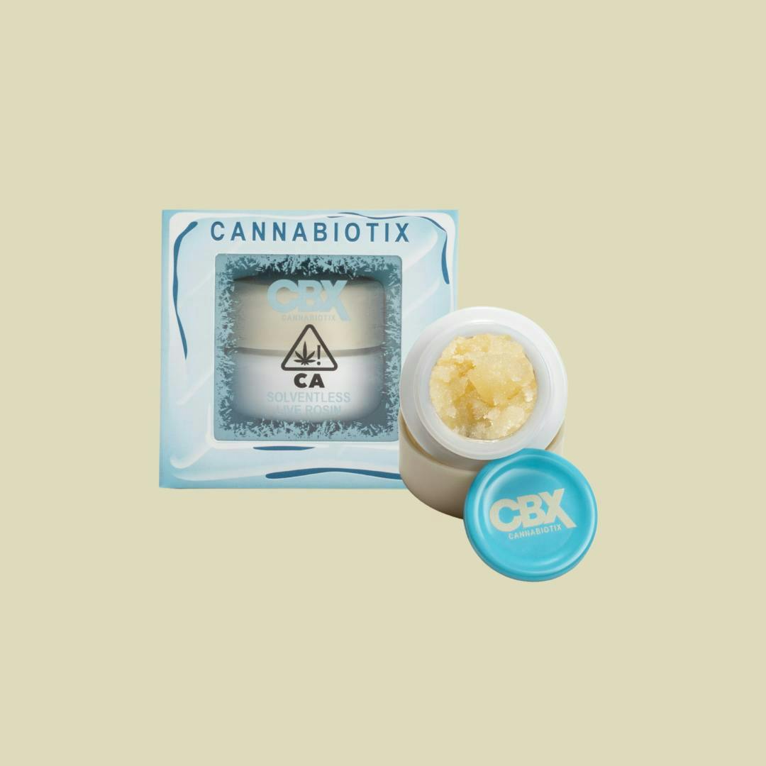 Photograph of product: Cannabiotix Cold Cure Live Rosin T2 1g Cereal Milk