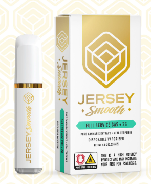 Photograph of product: Jersey Smooth - Full-Service Gas Disposable 2G