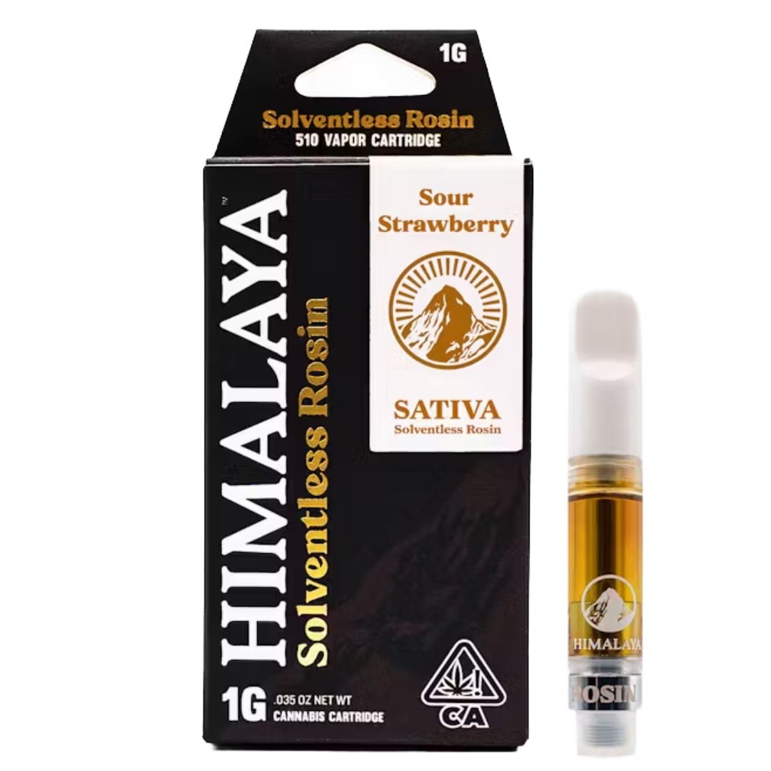 Photograph of product: HIMALAYA - SOUR STRAWBERRY ROSIN 1000MG