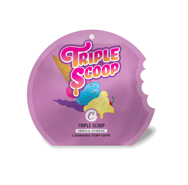 Photograph of product: Triple Scoop Natural Terps Cartridge | 1g