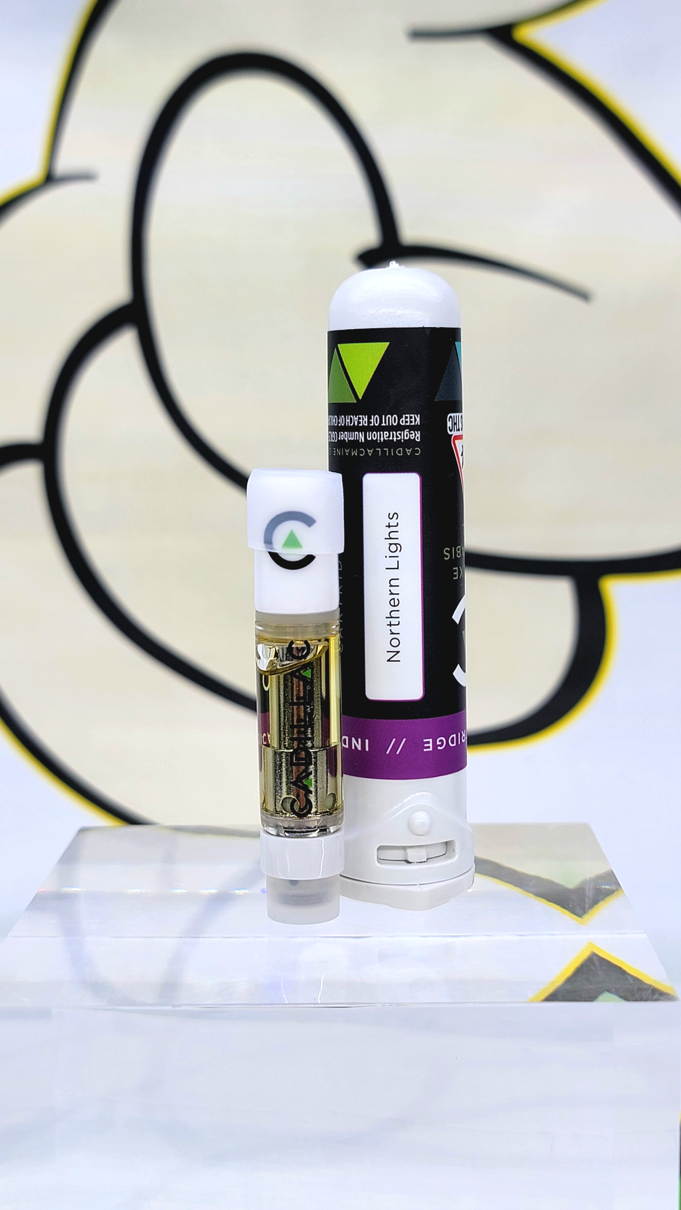 Photograph of product: Northern Lights Cart Distillate