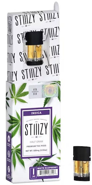Photograph of product: White Raspberry POD .5g - POD