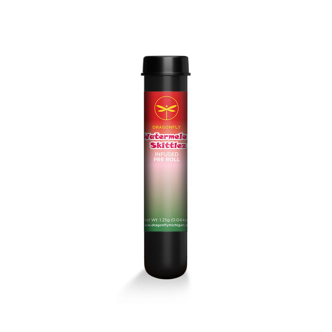 Photograph of product: Dragonfly Watermelon Z Infused Preroll Rec