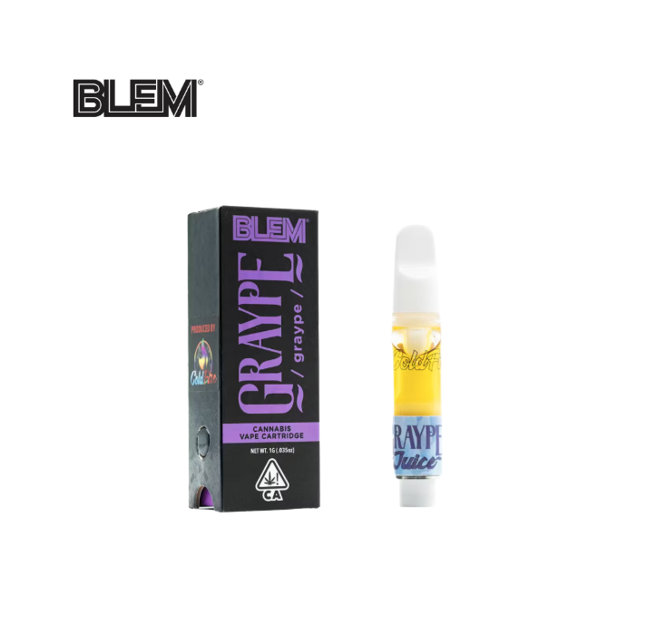 Photograph of product: COLDFIRE X BLEM GRAYPE 1G JUICE CARTRIDGE
