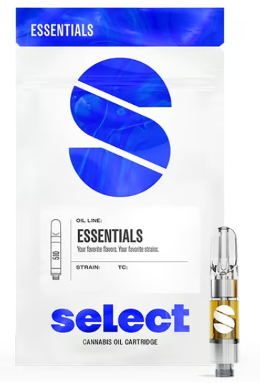Photograph of product: Select Essentials - Super Sour Diesel 1g Vape Cart