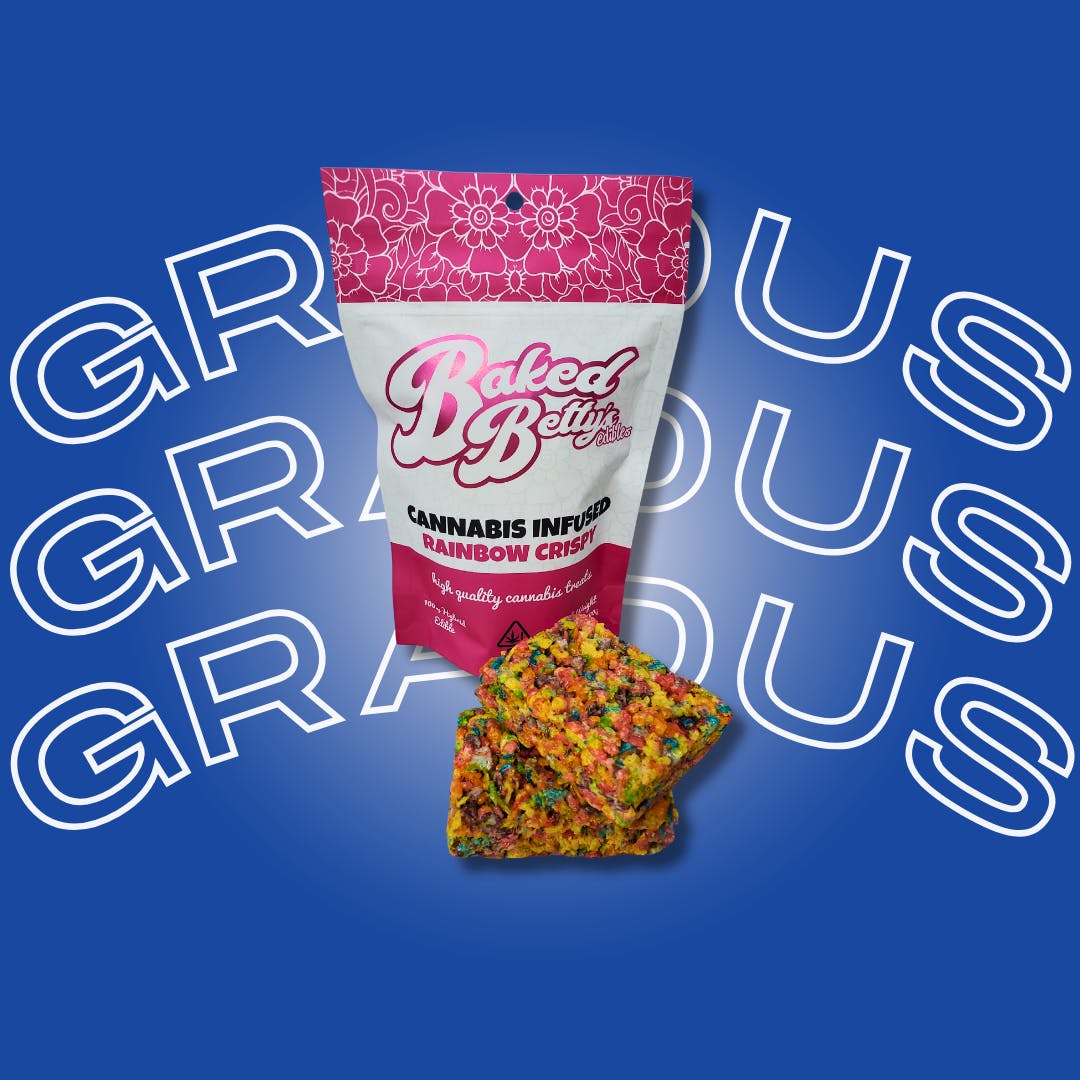 Photograph of product: Baked Betty's | Rainbow Crispy