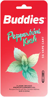 Photograph of product: BUDDIES - VAPE DISTILLATE - 1G - PEPPERMINT