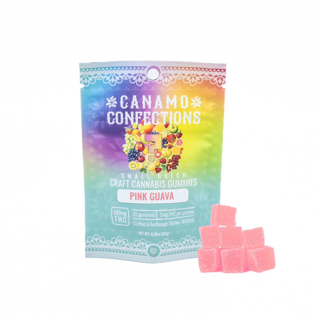 Photograph of product: Pink Guava Gummies | 100mg | 20pk | H