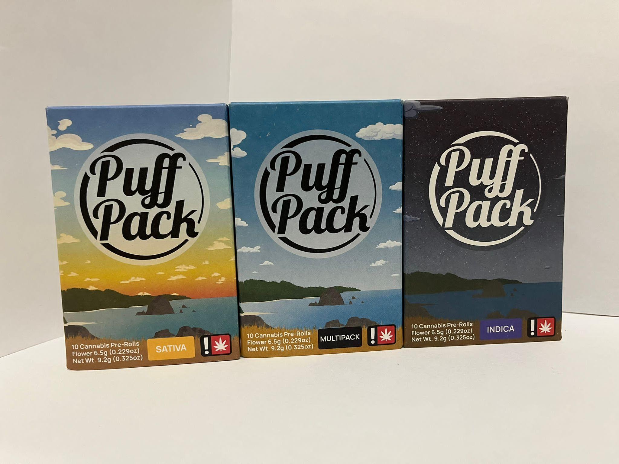 Photograph of product: Garden First - Donny Burger / Rocky Mt. Moonshine 0.65g Puff Pack (S/I)