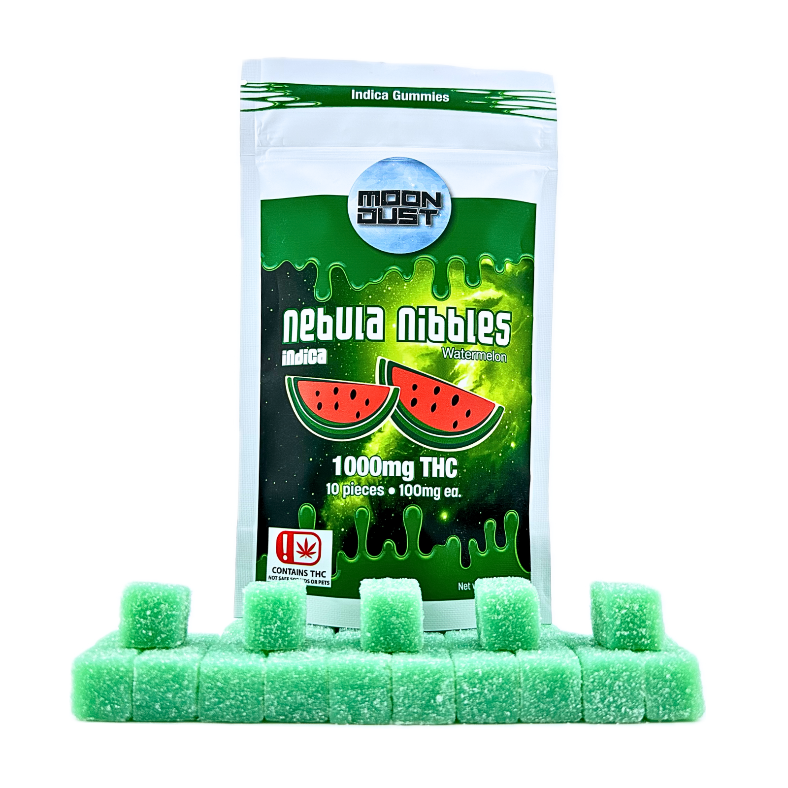 Photograph of product: Nebula Nibbles - Moon Dust Gummies