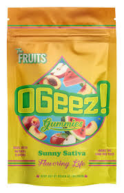 Photograph of product: The Fruits Sunny Oui'd | 100 mg I OGeez