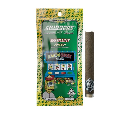 Photograph of product: Lemon Cherry Gelato Infused Pre-Roll