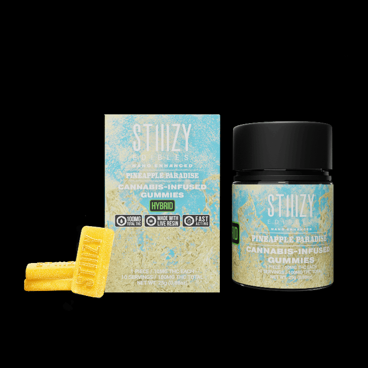 Photograph of product: - Edible - Nano - Pineapple Paradise - 100MG