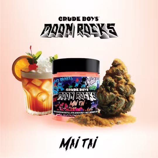 Photograph of product: Mai Tai 3.5g PP Moon Rocks by Crude Boys