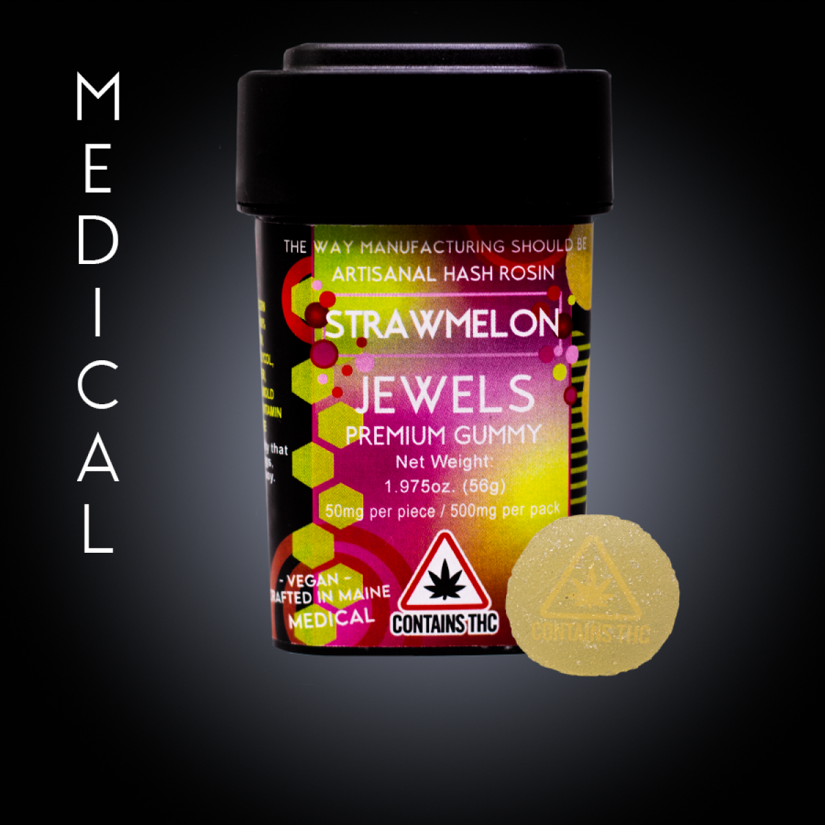 Photograph of product: (Jewels Straw-Melon