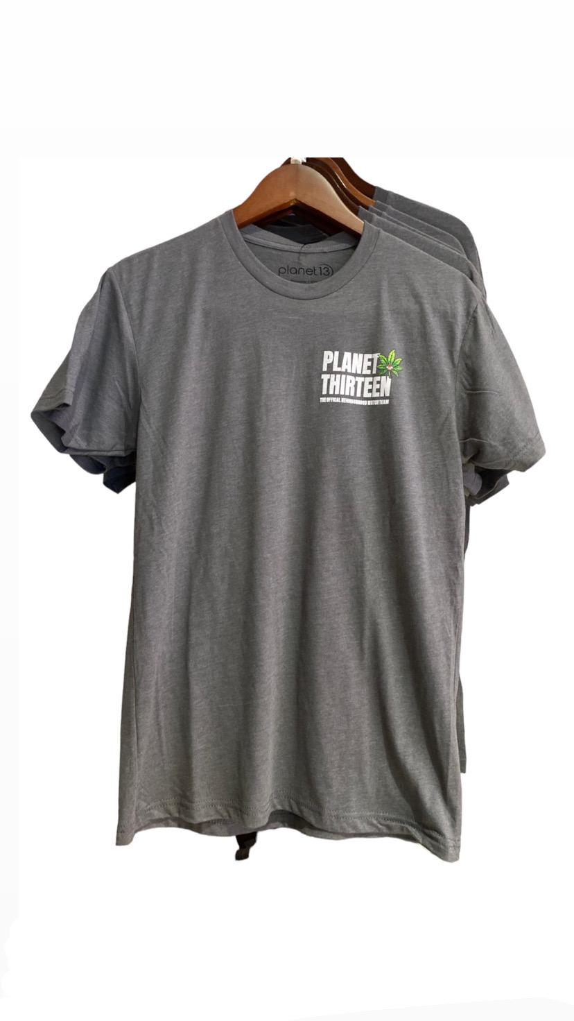 Photograph of product: Heather Heavy Metal Neighborhood Watch T-shirt XL