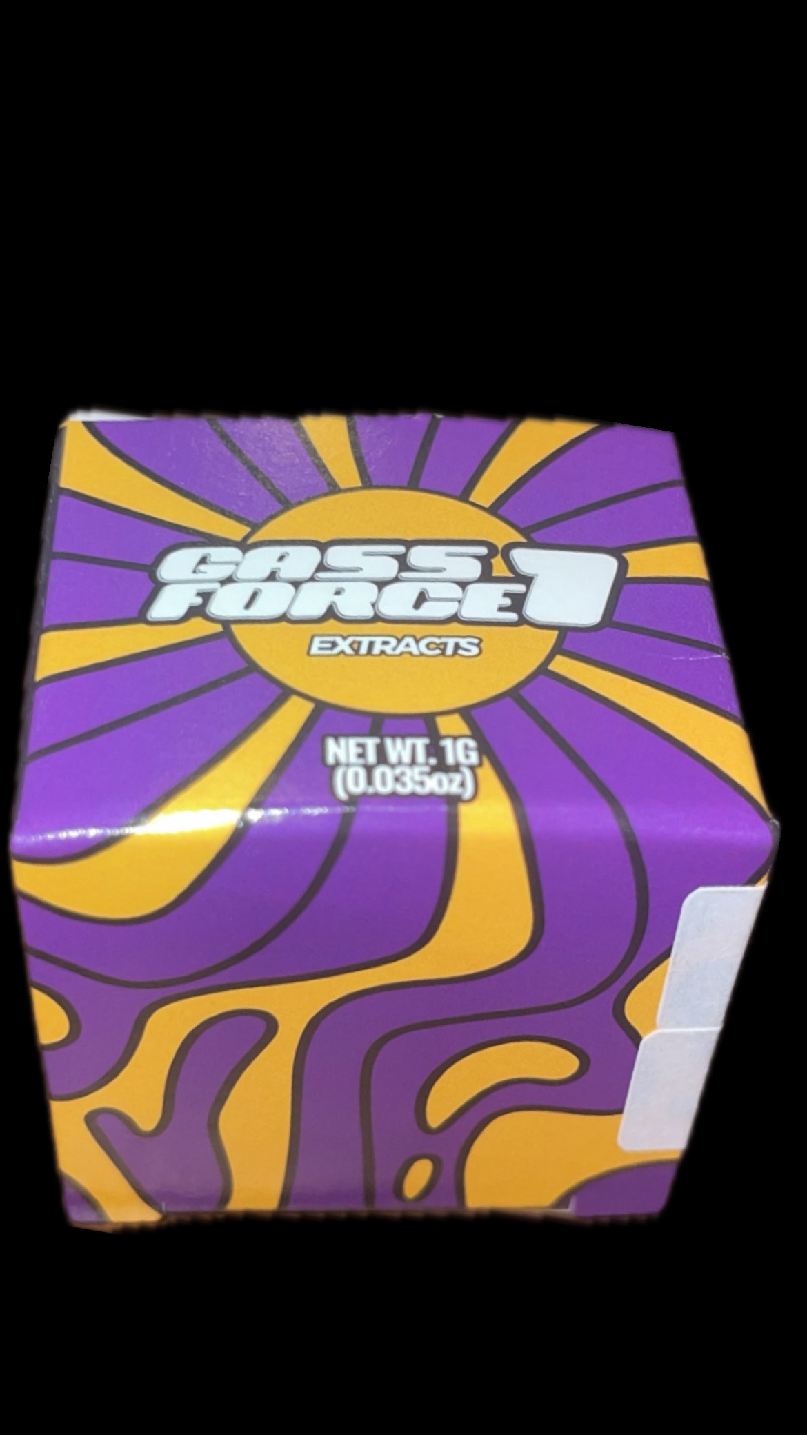 Photograph of Product: Gass Force 1 - Black Mamba 1g Concentrate Indica