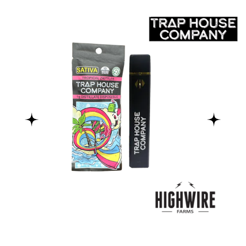 Photograph of product: Trap House Co. Disposable Tropical Zkittles 1g