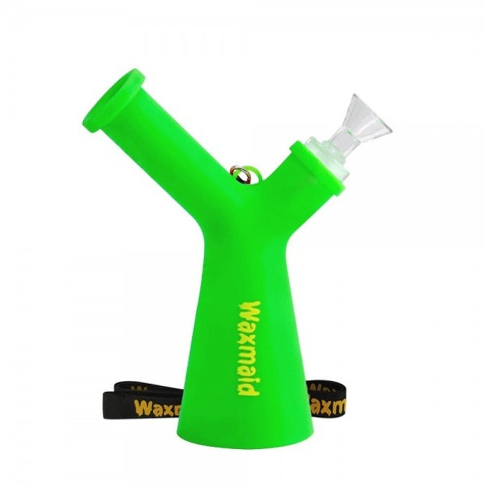 Photograph of Product: pipe/bong 6.5 " Silicone Waxmaid MR Y water pipe, assorted colors