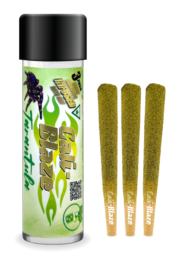 Photograph of product: Mojito x Divine Kush Breath Infused Pre-Roll Pack 3x