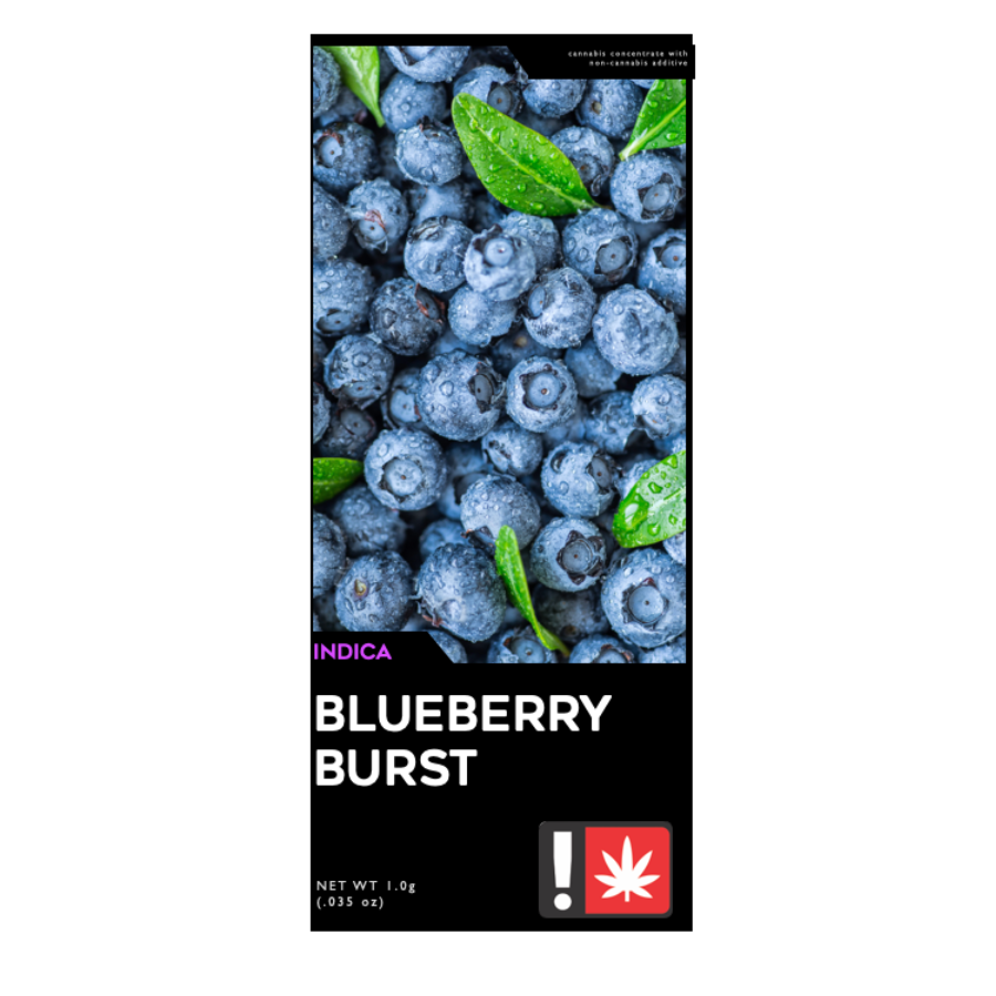 Photograph of product: Freshy - Blueberry Burst (I) - Live Resin Cartridge 1g