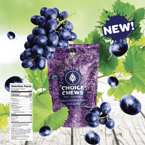 Photograph of product: Choice - Granddaddy Grape (I) - 200mg