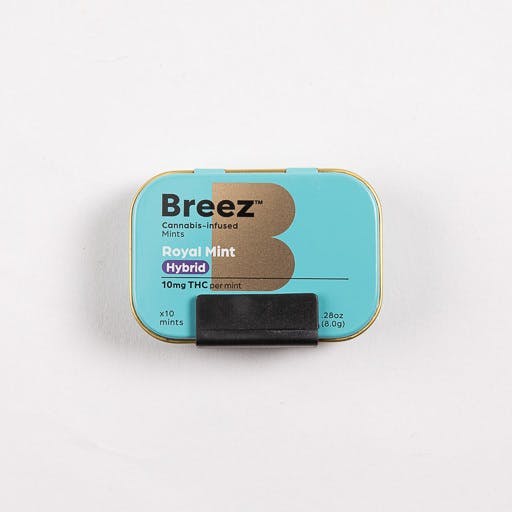Photograph of product: Royal Mint Hybrid Mint Tin | 100mg TH-oui