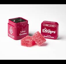 Photograph of product: Drops Rosin Raspberry 100mg 20pc