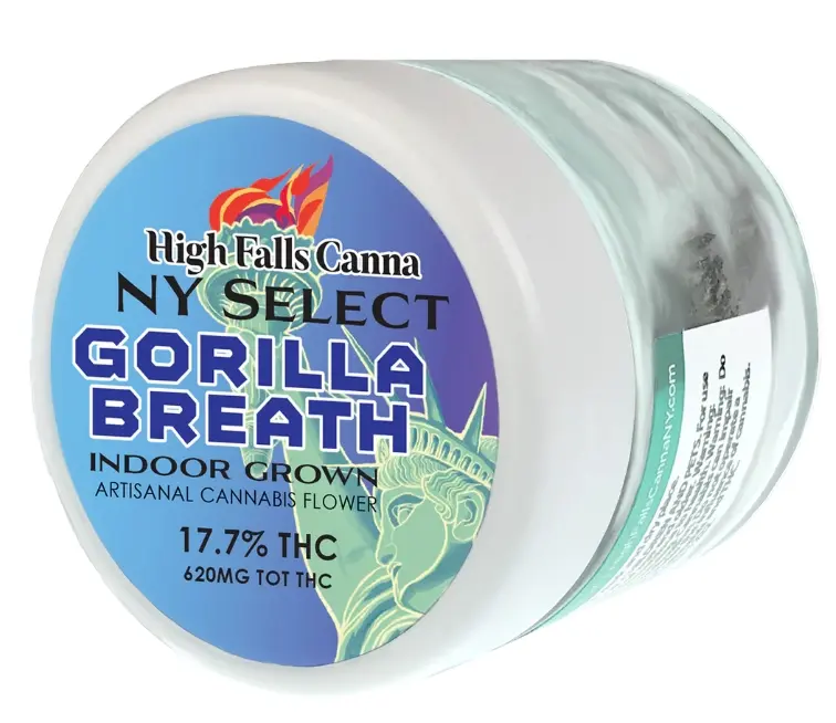 Photograph of product: High Falls Canna | Gorilla Breath | Smalls Flower | - 3.5g