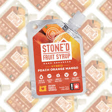 Photograph of product: Hapy Kitchen | Peach Orange Mango | Stoned Fruit Syrup | 250mg