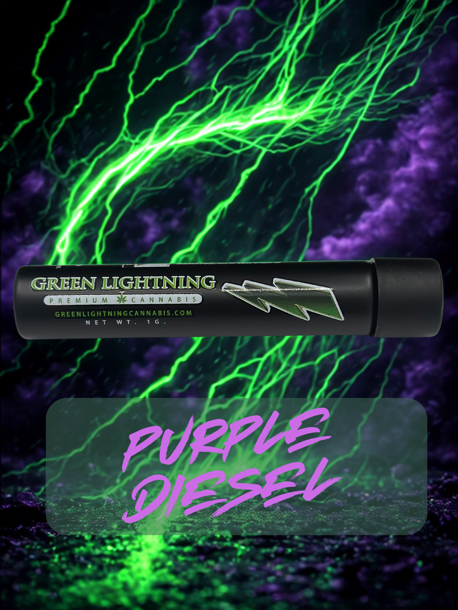 Photograph of product: Purple Diesel ~ Preroll
