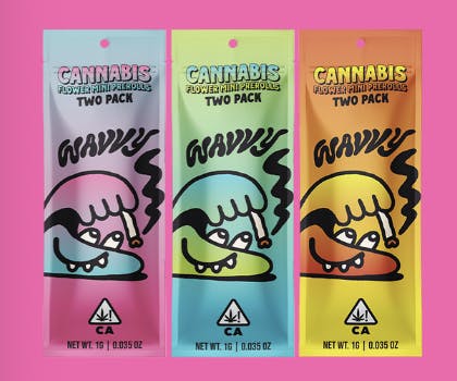 Photograph of product: White Runtz Mini Prerolls 0.5g | 2pk | 1g - Sales Floor