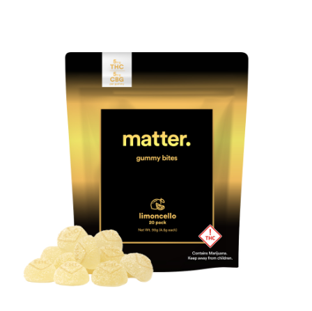 Photograph of product: 1:1 Limoncello CBG Chewable Gels x 10ct