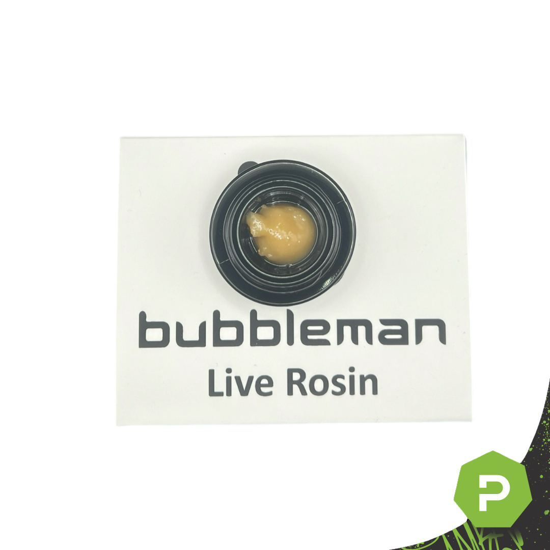 Photograph of product: Bubbleman Live Rosin | The Spice!