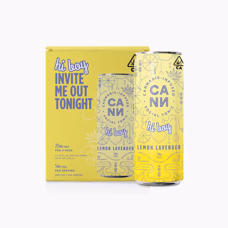Photograph of Product: Lemon Lavender Hi-Boys - 20mg 4pk | CANN
