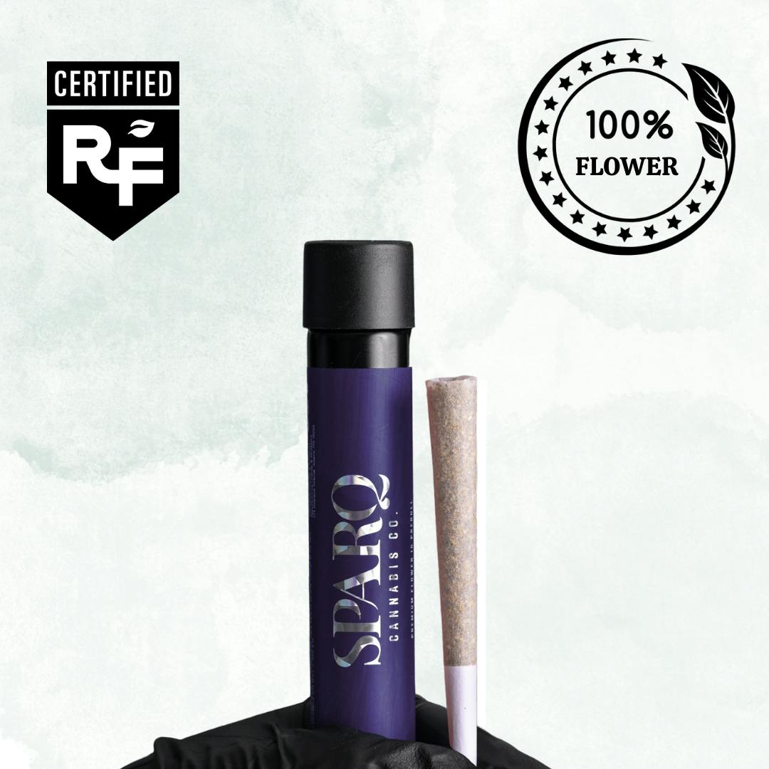 Photograph of product: Candy Sparqs 1g Pre-Roll - SPARQ