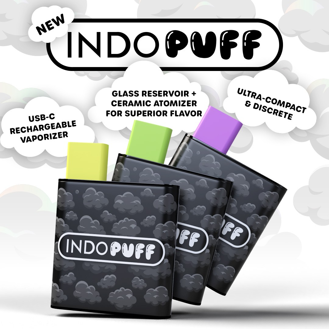 Photograph of product: IndoPuff | Disposable | Hulk's Breath | .9g