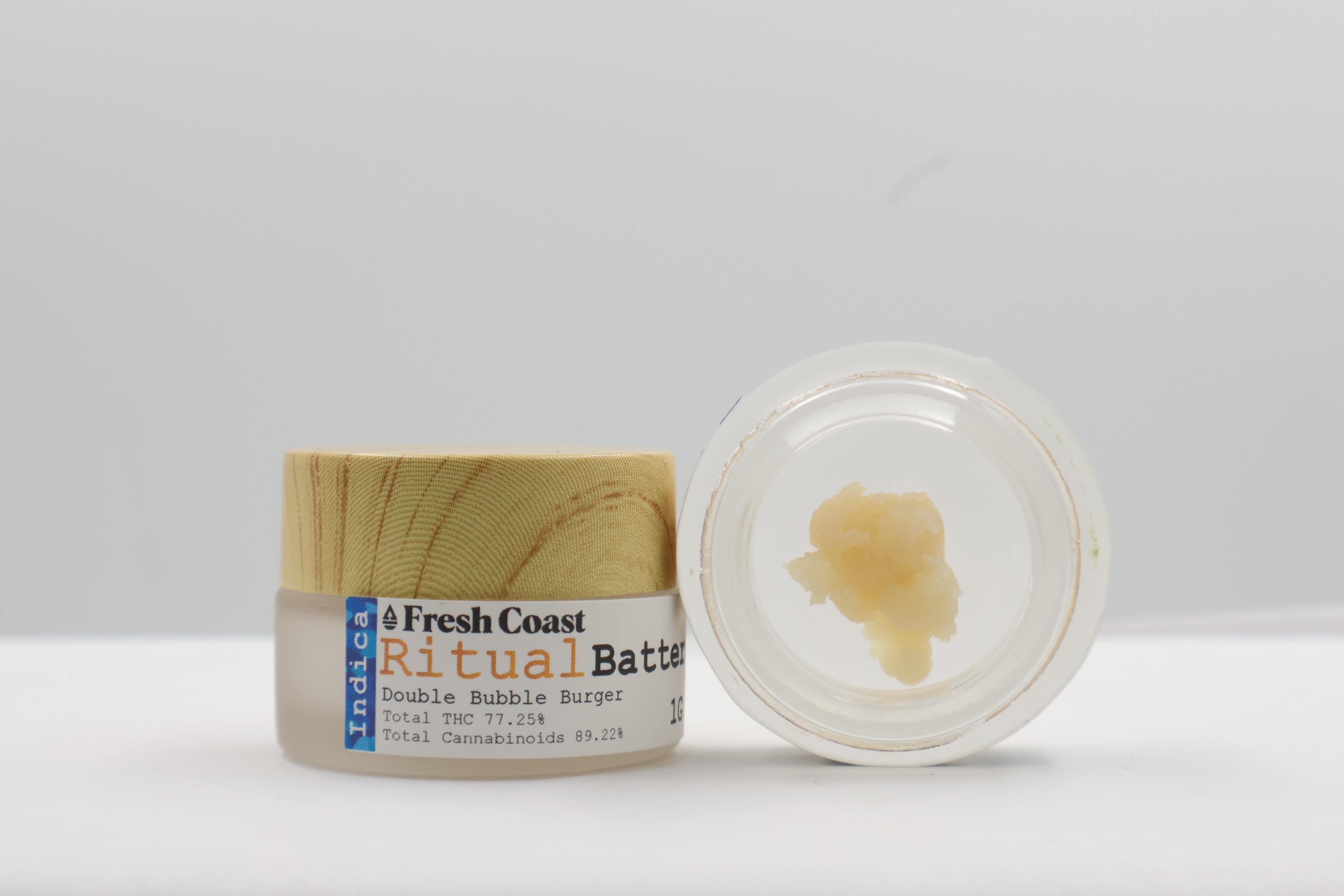 Photograph of product: Fresh Coast Ritual Double Bubble Burger