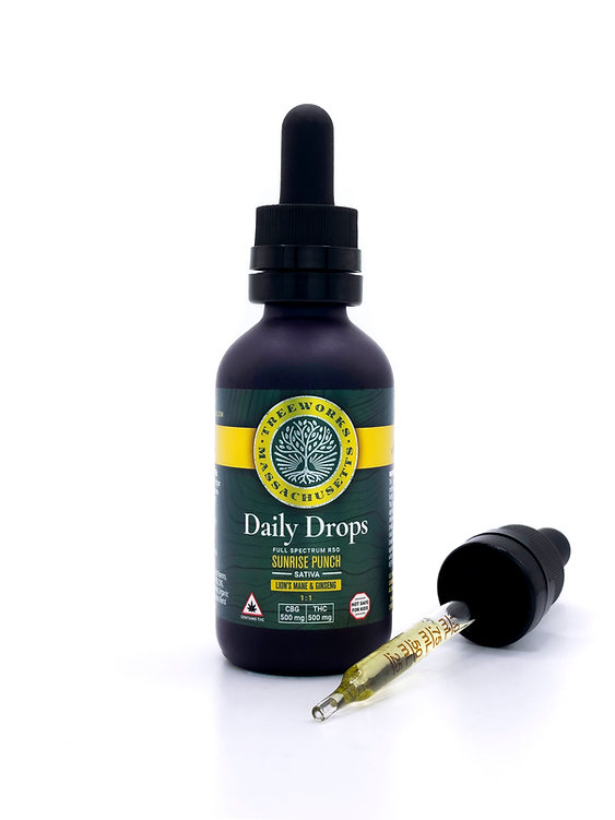 Photograph of product: Treeworks - Daily Drops - Tincture - 1000mg