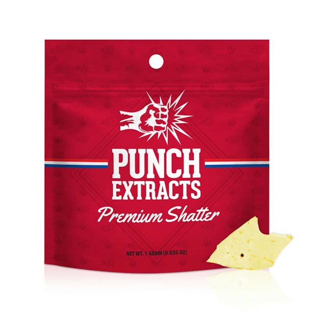 Photograph of product: Kush Reserve 1g BHO Shatter