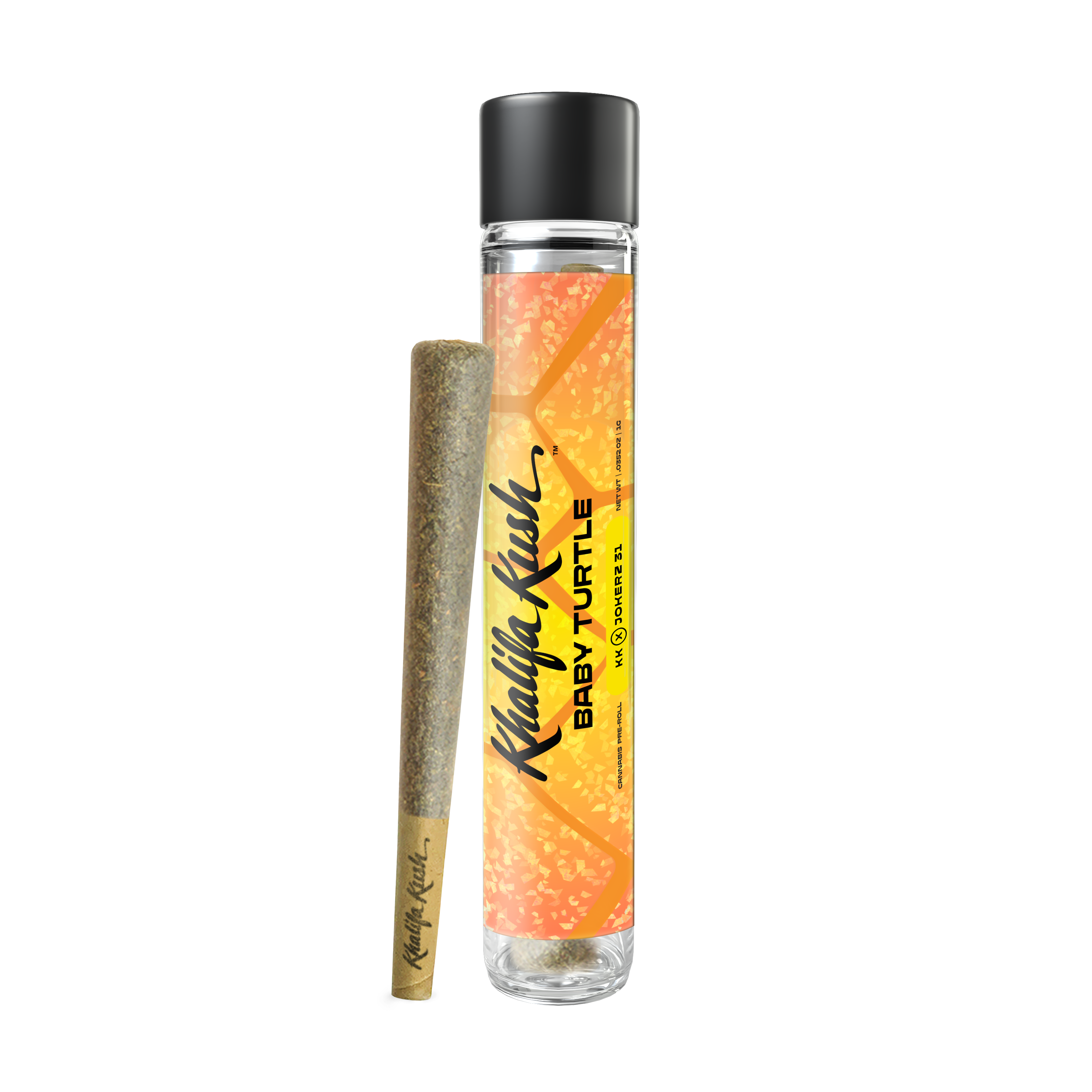 Photograph of product: Baby Turtle Preroll - 1g