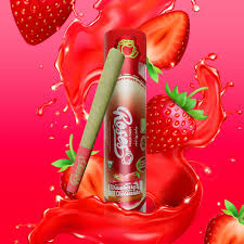 Photograph of Product: Roses | Strawberry Cheesecake | 1g Long Stem Infused Pre-roll