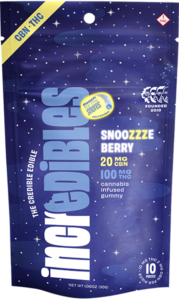 Photograph of product: Snoozzzeberry Gummies [10pk] (100mg TH-oui/20mg CBN)