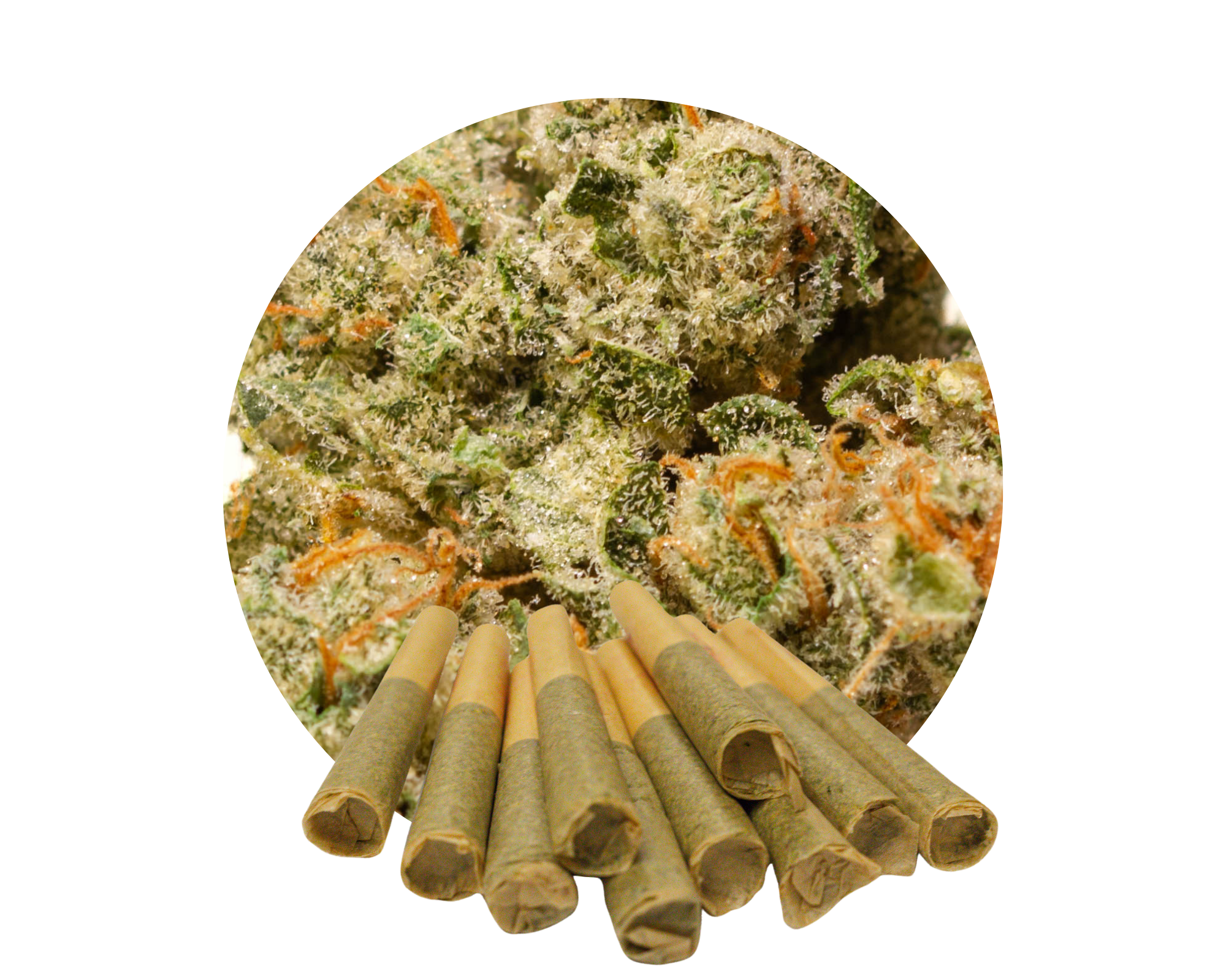 Photograph of product: Low Tides - Peach Panther 10ct Pre-Rolls