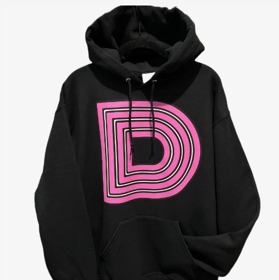 Photograph of product: Dazed 'D' Hoodies
